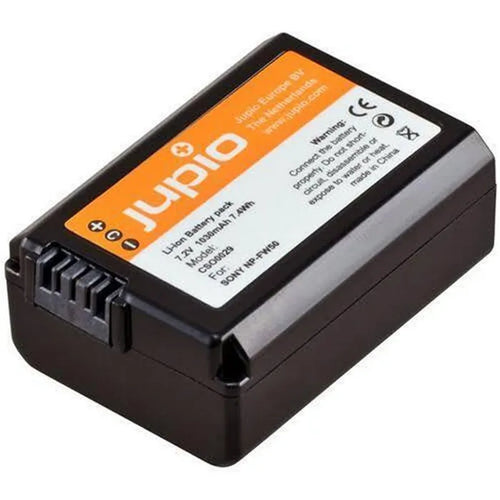 CSO0029 - JUPIO CAMERA BATTERY SONY NP-FW50 WITH INFOCHIP 7.2V 1030MAH