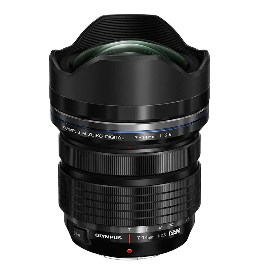 OM SYSTEM Olympus 7-14mm f2.8 PRO Micro Four Thirds Lens Black