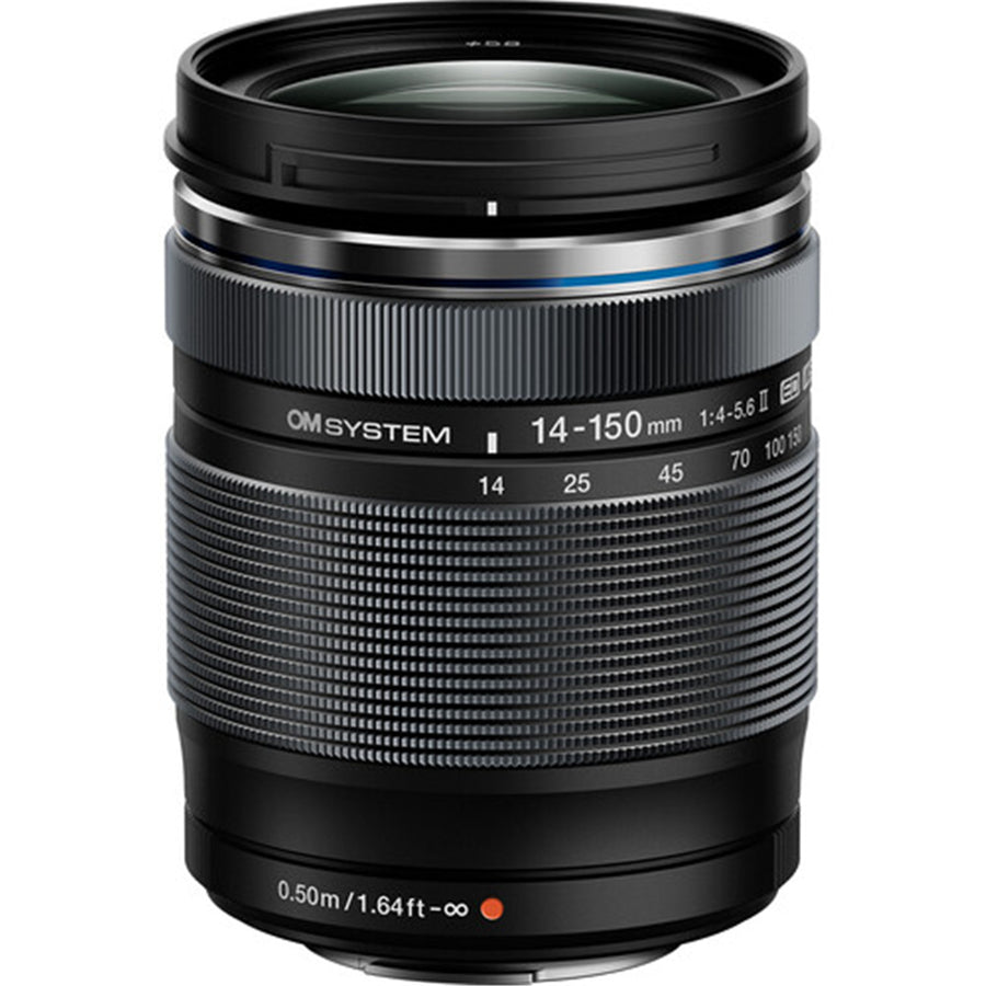 OM System 14-150mm II f4.0-5.6 Micro Four Thirds Lens Black