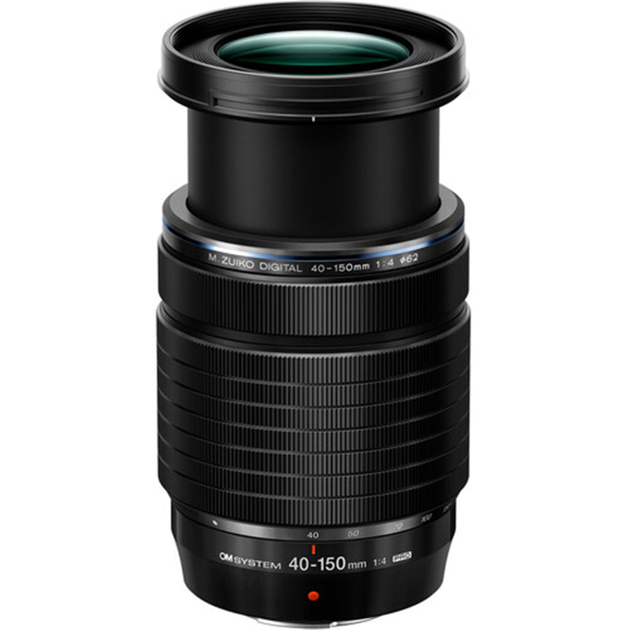 OM SYSTEM 40-150mm f4.0-5.6 R Micro Four Thirds Lens Black