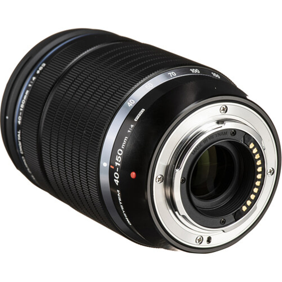 OM SYSTEM 40-150mm f4.0-5.6 R Micro Four Thirds Lens Black