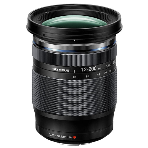 OM SYSTEM Olympus 12-200mm f3.5-5.6 EZ-M1220 Lens Black