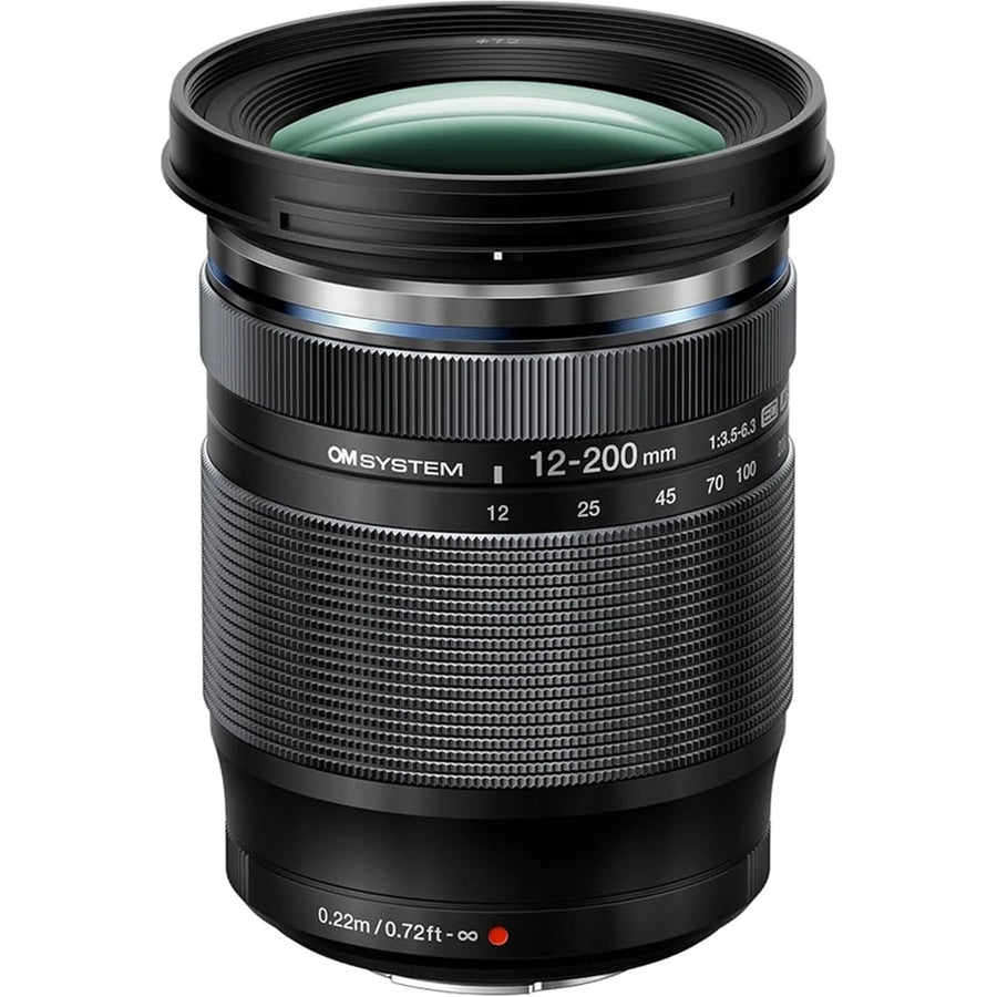 OM SYSTEM 12-200mm f3.5-5.6 EZ-M1220 Lens Black