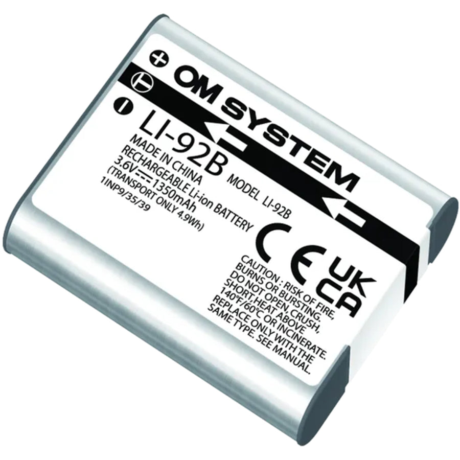 OM System LI-92B Li-ion Battery