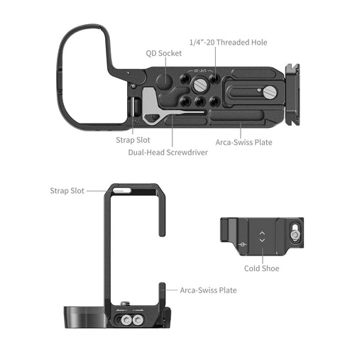 SmallRig L-Shape Mount Plate for Canon EOS R5 Mark II