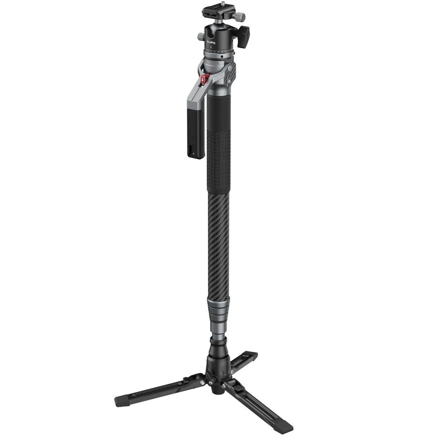 SmallRig Carbon Fiber Monopod Tripod with Ball Head for Photography (166cm Height, 5kg Load, 1.7kg Weight)