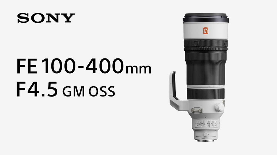 Sony Alpha Sony SEL100400MC FE 100-400mm F4.5 GM OSS FF E Mount Lens