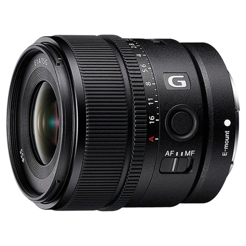 SEL15F14G - Sony Alpha SEL15F14G 15MM F1.4 E Mount Lens G