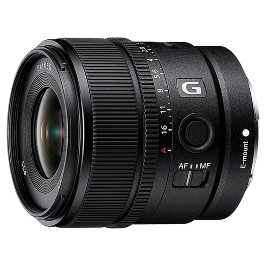 SEL15F14G - Sony Alpha SEL15F14G 15MM F1.4 E Mount Lens G