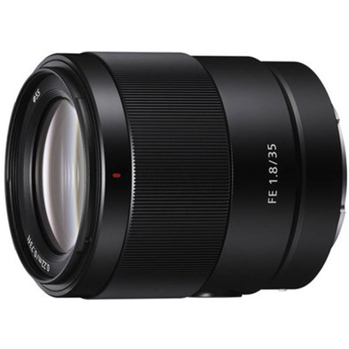 Sony Alpha SEL35F18F - Sony SEL35F18F E Mount FE 35mm F1.8 Black Lens