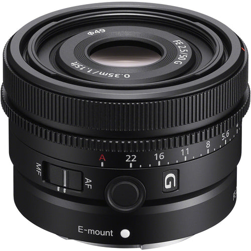 SEL50F25G - Sony Alpha SEL50F25G 50mm F2.5 G FE Mount FF Lens