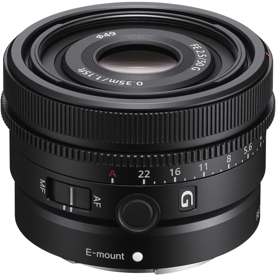 SEL50F25G - Sony Alpha SEL50F25G 50mm F2.5 G FE Mount FF Lens