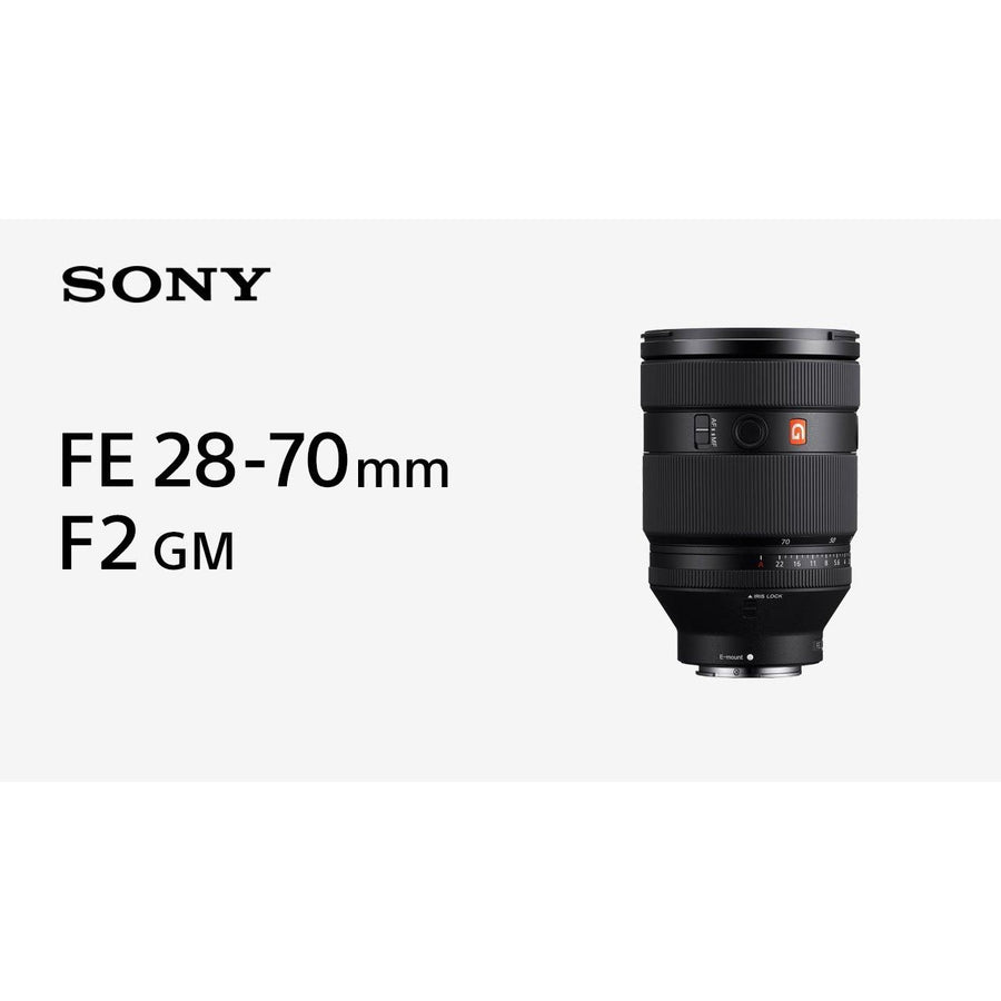 Sony Alpha SEL2870GM FE 28-70mm F2.0 GM E Mount Lens