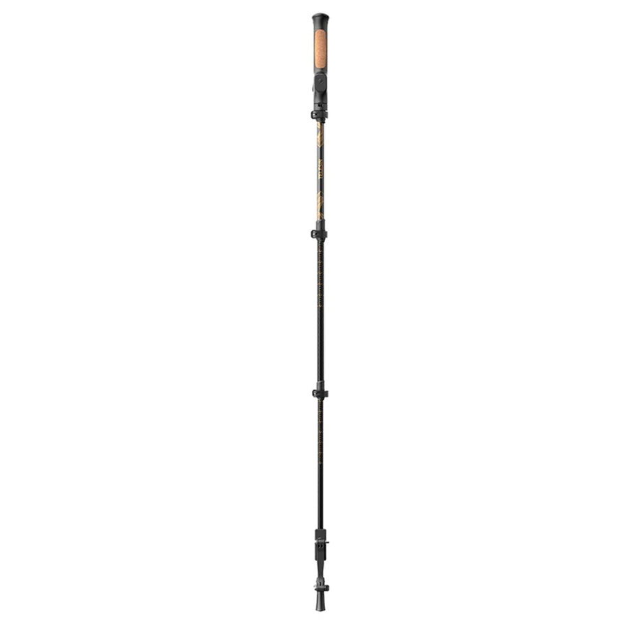 Telesin TrekShot 3-in-1 Carbon Fiber Selfie Stick Multifunctional Hiking Trekking Pole with Hidden Tripod & 10M Bluetooth Remote