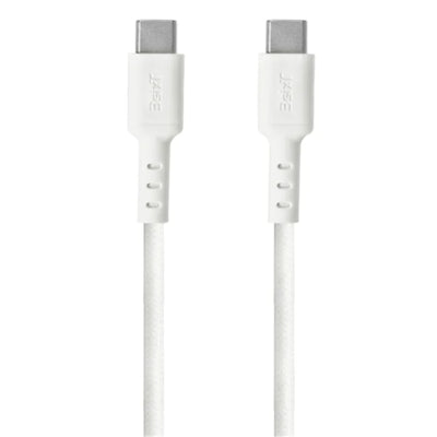 3S-2586 - 3sixT Tough USB-C to USB-C 5A Cable 1.2m - White