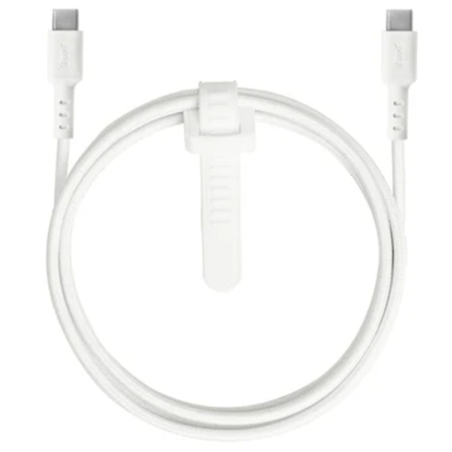 3S-2586 - 3sixT Tough USB-C to USB-C 5A Cable 1.2m - White
