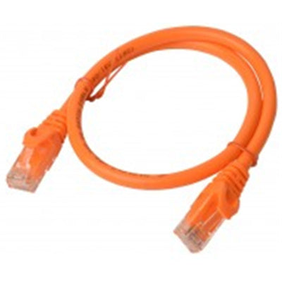 8WARE PL6A-0.25ORG - Cat 6a UTP Ethernet Cable, Snagless  - 0.25m (25cm) Orange