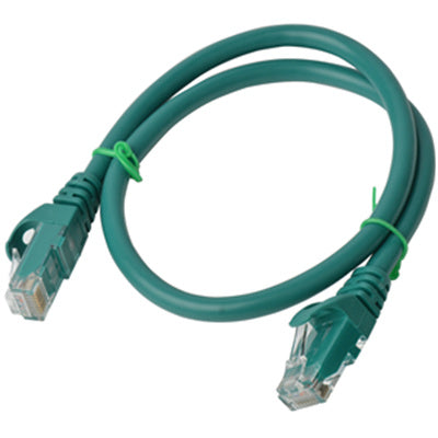8Ware PL6A-0.25GRN Cat6A UTP Snagless Ethernet Cable - 25cm - Green