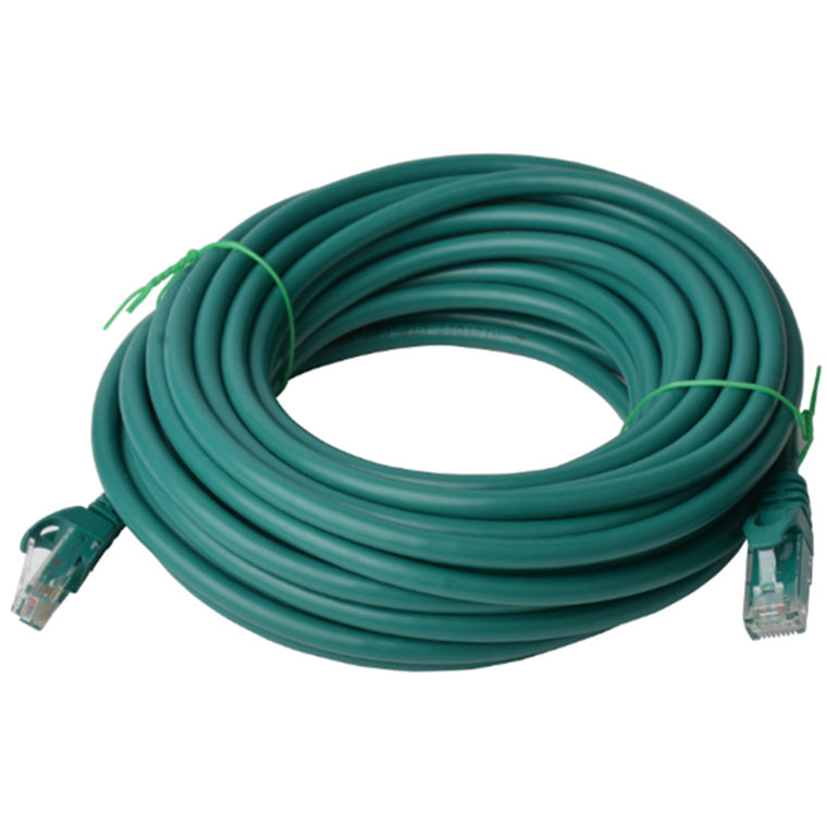 8WARE PL6A-30GRN - Cat 6a UTP Ethernet Kabel, knickgeschützt - 30m Grün