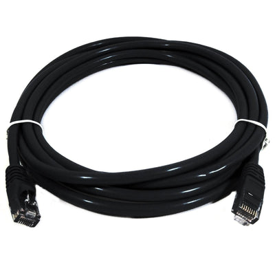 8WARE PL6A-10BLK - Cat 6a UTP Ethernet Cable, Snagless  - 10m Black