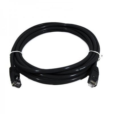 8WARE PL6A-15BLK - Cat 6a UTP Ethernet Cable, Snagless  - Black 15M