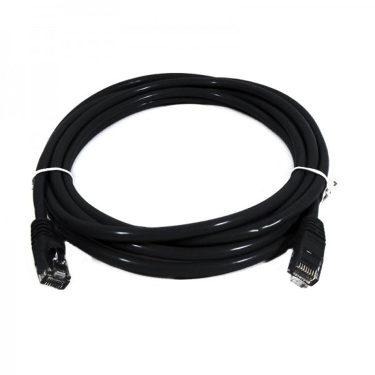 8WARE PL6A-15BLK – Cat 6a UTP Ethernet-Kabel, knicksicher – Schwarz 15M
