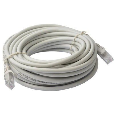 8Ware PL6A-20GRY Cat6A UTP Snagless Ethernet Cable - 20m - Grey