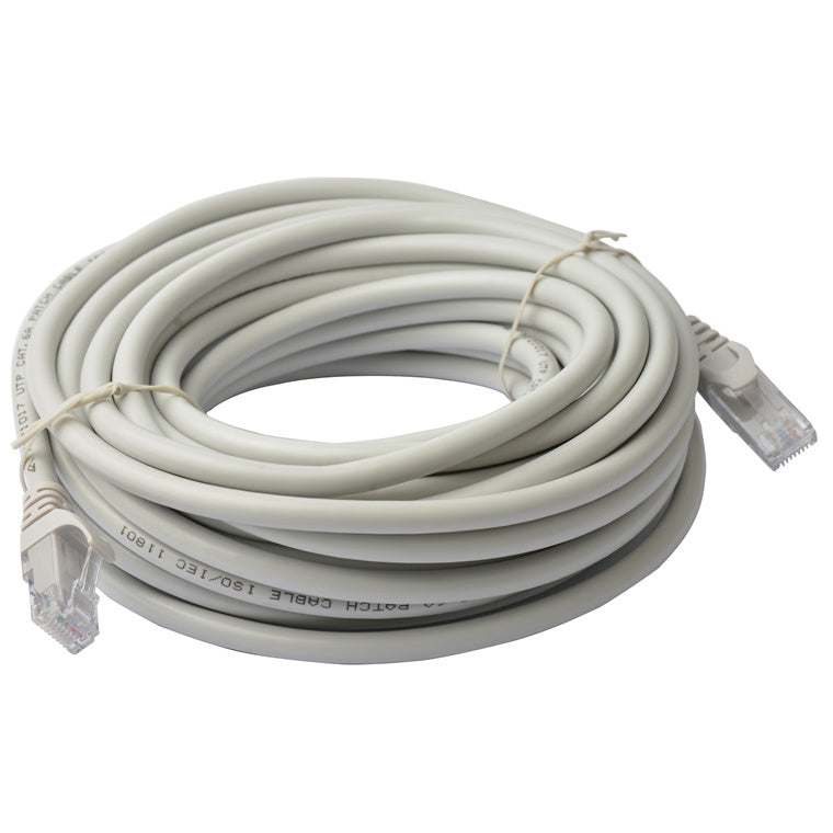 8WARE PL6A-30GRY – Cat 6a UTP Ethernet-Kabel, Snagless – 30m Grau