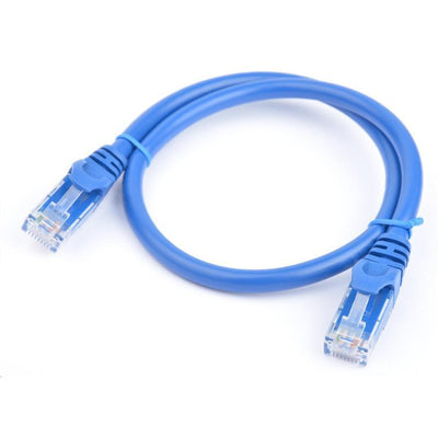 8WARE PL6A-0.5BLU - Cat 6a UTP Ethernet Cable, Snagless  - 0.5m (50cm) Blue