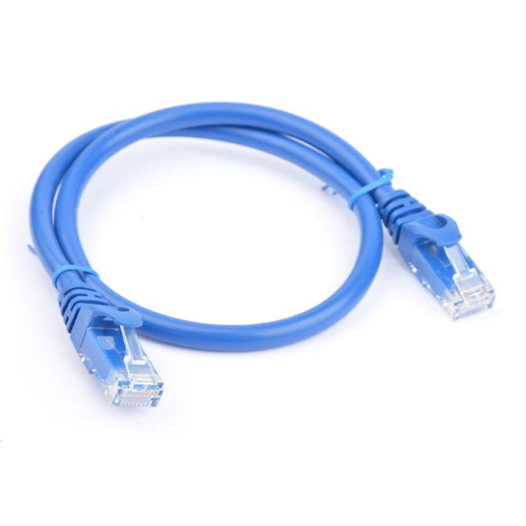 8WARE PL6A-0.5BLU - Cat 6a UTP Ethernet Cable, Snagless  - 0.5m (50cm) Blue