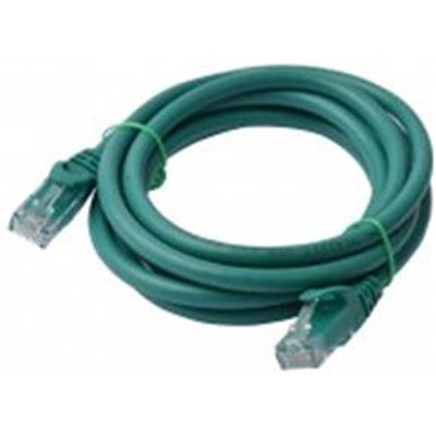 8WARE PL6A-2GRN - Cat 6a UTP Ethernet Cable, Snagless  - 2m Green