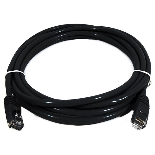 8Ware PL6A-5BLK Cat6A UTP Snagless Ethernet Cable - 5m - Black