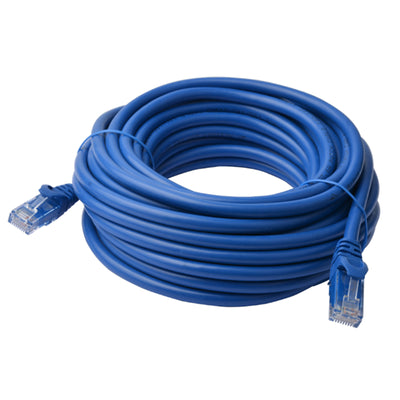 8WARE PL6A-15BLU - Cat 6a UTP Ethernet Cable, Snagless  - Blue 15M