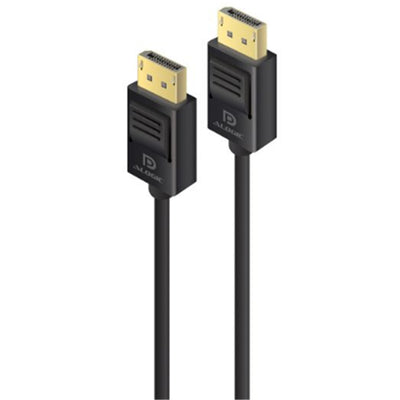 Alogic MDP-DP-02-MM Mini DisplayPort Male to DisplayPort 1.2 Male Cable - 2m - Black