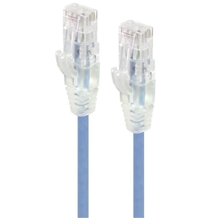 ALOGIC C6S-05BLU - 5M BLUE SLIM CAT6 CABLE UTP 28AWG