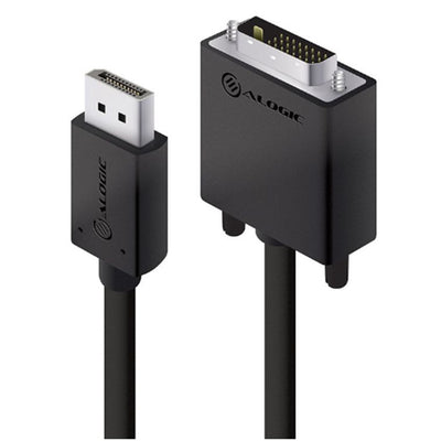 Alogic Elements DP-DV4K-01-ACTV DisplayPort to DVI-D Cable - 1m Active - Up to 4K
