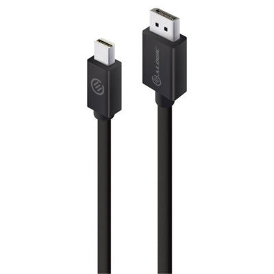 Alogic Elements ELMDPDP-02 Mini DisplayPort Male to DisplayPort Ver Cable 1.2 Male 2m - Black