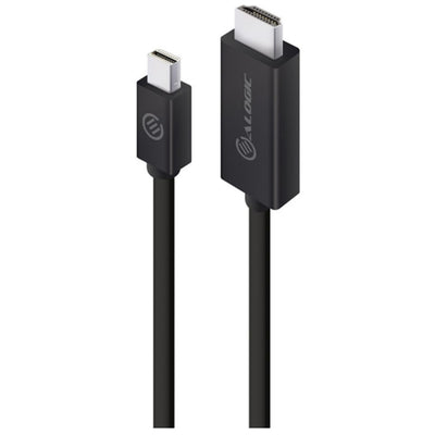 Alogic Elements ELMDPHD-02 Mini DisplayPort to HDMI Cable - 2m - Black Up to 1920x1080