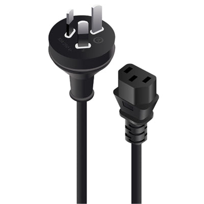 Alogic  MF-3PC13-02  AUS 3-Pin to IEC C13 Cable - 2m - Black