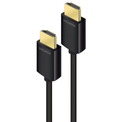 Alogic Carbon Series PHD-01-MM-V2 HDMI 2.0 HDMI Cable - 1m - Black With Ethernet - High Speed