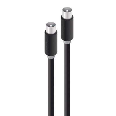 Alogic Pro Series TV-MM-02 PAL Antennenkabel – 2 m – Schwarz