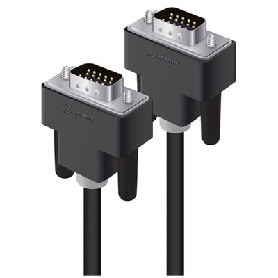 Alogic VGA-MM-02 VGA Cable - 2m - Black Premium Shielded - With Filter