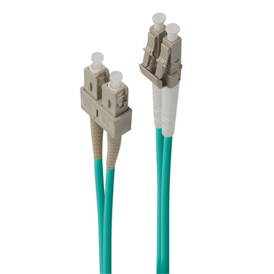 ALOGIC LCSC-02-OM4 - 2M LC-SC 40G/100G FIBRE CABLE 50/125