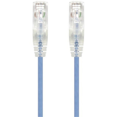 Alogic C6S-03BLUR Cat6 Ultra Slim Ethernet Cable - 3m - Blue