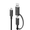 Alogic Elements Series ELCCA3212-BK USB-C to USB-C C & USB-A Cable - 1.2m — image 1