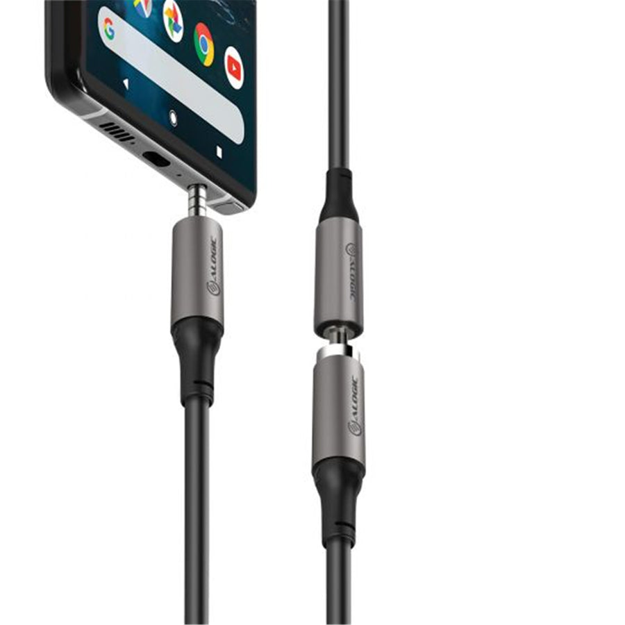 ALOGIC AE5RBK - 5M 3,5MM AUF 3,5MM AUDIO-VERLÄNGERUNGSKABEL