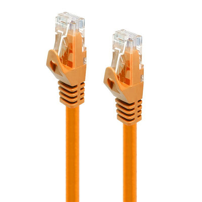 ALOGIC C6-01-ORANGE - 1M ORANGE CAT6 NETWORK CABLE