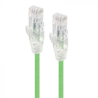 Alogic C6S-0.50GRN Cat6 Ultra Slim Ethernet Cable - 50cm - Green