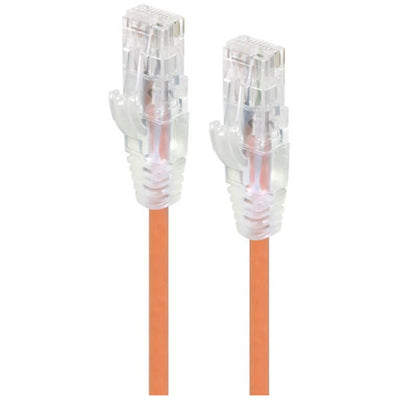 Alogic C6S-05ORN Cat6 Ultra Slim Ethernet Cable - 5m - Orange