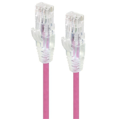 ALOGIC 2M PINK ULTRA SLIM CAT6 NETWORK C